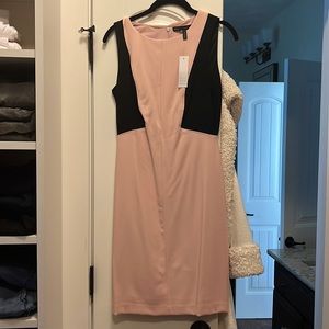 NWT White House Black Market 2-tone dress